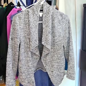 Open front knit jacket PM 3/4 sleeves